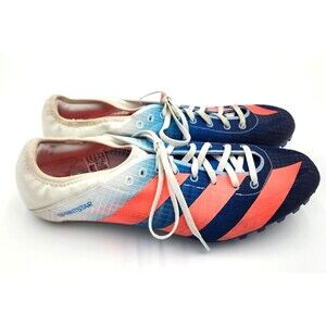 Adidas Sprintstar Mens Spikes Size 12 Track & Field Shoes Blue & Orange GY0940